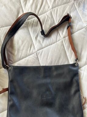 Bruno Rossi Soft Leather Shoulder / Crossbody Bag